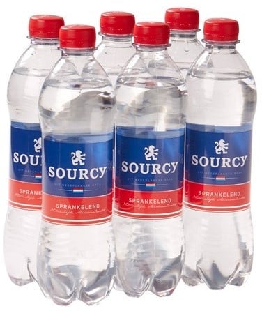 Sourcy - Rood 500ml 6 Pièces