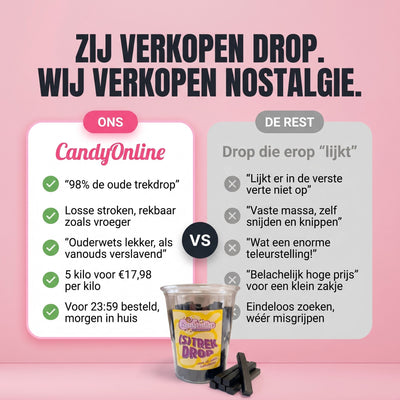 Felko - Strekdrop (trekdrop) 500 Gram extra weergave