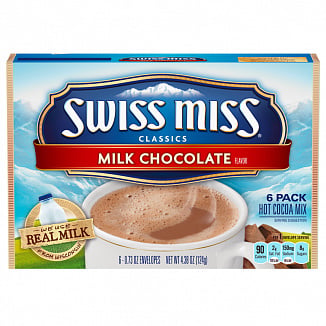 Swiss Miss - Préparation pour chocolat chaud au lait 124 grammes