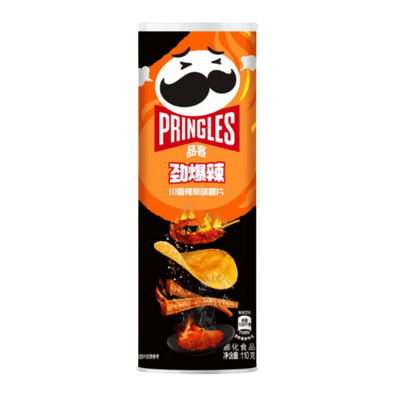 Pringles - Chips épicées (Chine) 110 grammes