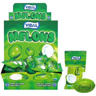 Vidal - Melons Gum 4 Gram 200 Pièces