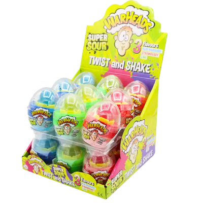 Warheads - Twist & Shake Eggo 18 grammes 1x