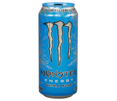 Monster - Ultra Blue 500ml 12 Blikjes (import uit Polen)