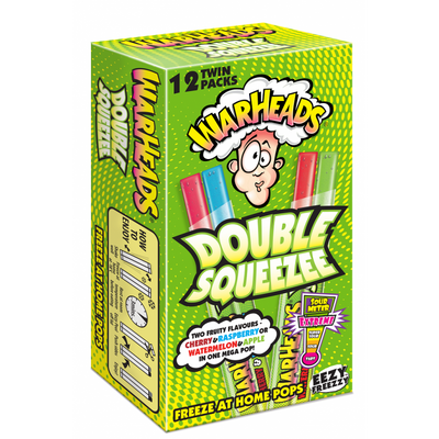 Warheads – Doppelt quetschbare Eis am Stiel, 12er-Packung