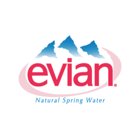 Evian water