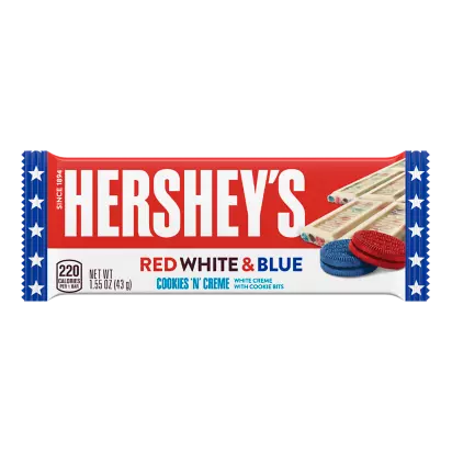 Hershey’s - Cookies 'n' Creme Red White & Blue 36 Gram