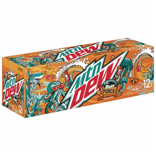 Mountain Dew - Baja Punch 355ml 12 Blikjes