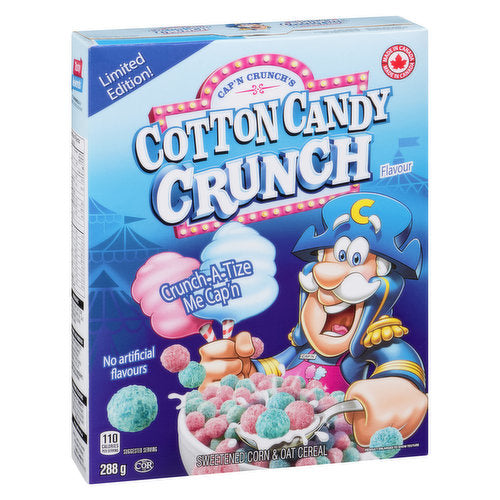 Cap'n Crunch's - Cotton Candy Crunch 288 Gram