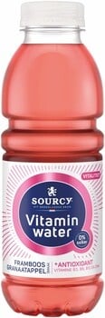 Sourcy - Framboos Granaatappel Suikervrij 500ml 6 Stuks