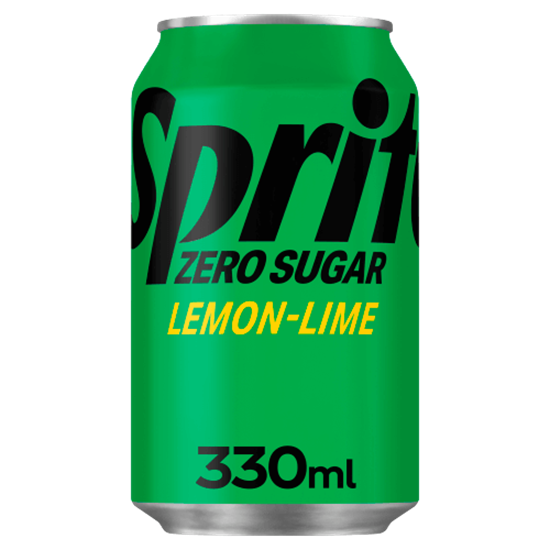 Sprite - Zero Cards Asian 330ml