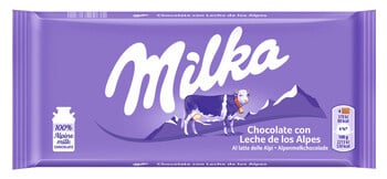 Milka - Alpenmelk 100 Gram 24 Stuks