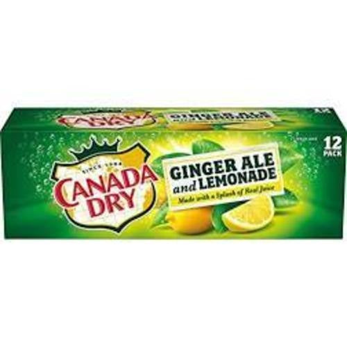 Canada Dry - Ginger Ale + Lemonade 355ml 12 Blikjes