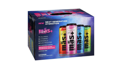 MAS+ By Messi -Variety Pack 355ml 12 Blikjes
