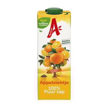 Appelsientjes - Sinaasappelsap 1 Liter 12 Stuks