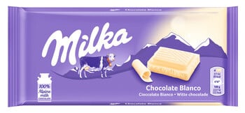Milka - Wit 100 Gram 22 Stuks