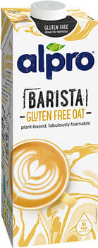 Alpro - Barista Gluten Free Oat 1 Liter 8 Pieces