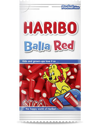 Haribo - Balla Red 110 Gram