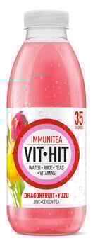 Vithit - Immunitea Dragonfruit 500ml 12 Stuks