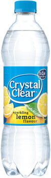 Crystal Clear - Lemon 500ml 6 Pièces