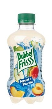 Dubbel Fris - Appel Perzik 275ml 12 Pieces