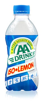AA Sport Drink - Iso Lemon 330ml 24 Pieces
