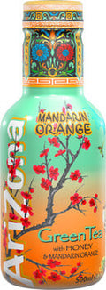 Arizona - Green Tea Mandarin 500ml 6 Pieces