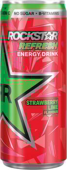 Rockstar - Strawberry Lime Energy Drink 250ml 12 Stuks