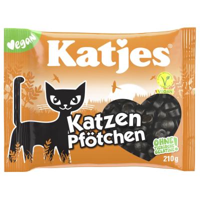 Katjes - Droppen Katten Pootjes 210 Gram