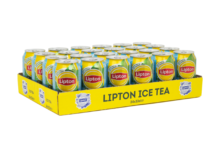 Lipton - Ice Tea Low In Sugar 330ml 24 Dosen