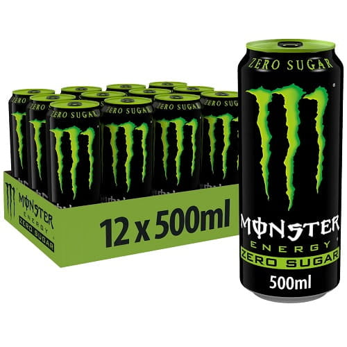 Monster - Original Zero Sugar 500ml 12 Blikjes