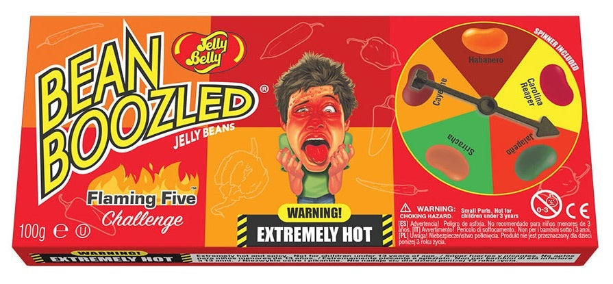 Jelly Belly - Bean Boozled Flaming 5 Spinner 100 Gram