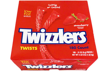 Twizzlers - Strawberry 180 Stück 1620 Gram