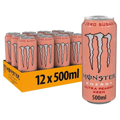 Monster - Peachy Keen 500ml 12 Blikjes