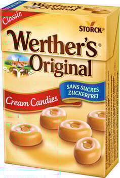 Werthers - Original Suikervrij 42 Gram 10 Stuks