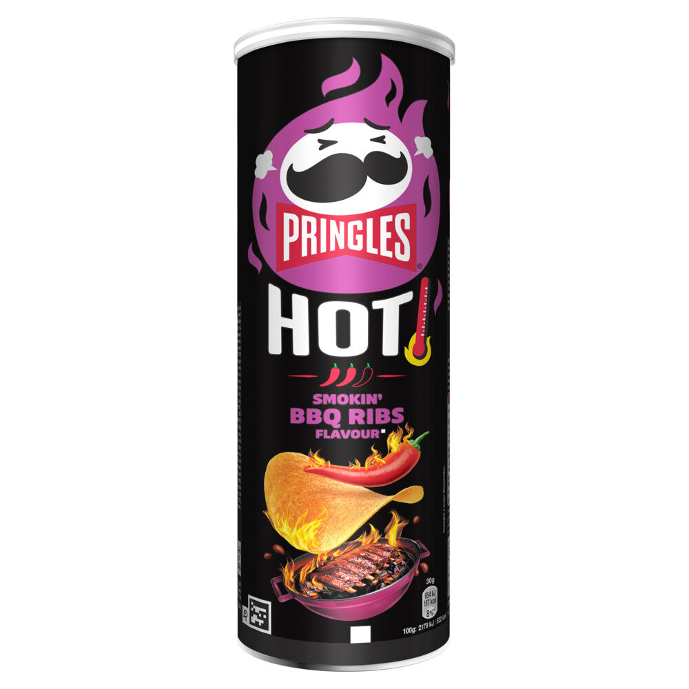 Pringles - Hot Smokin BBQ Ribs 160 Gram