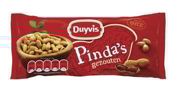 Duyvis Gezouten Pinda's 60 Gram 20 Zakjes