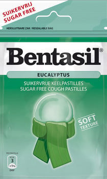 Bentasil Eucaluptus Suikverij 32 Gram 12 Stück