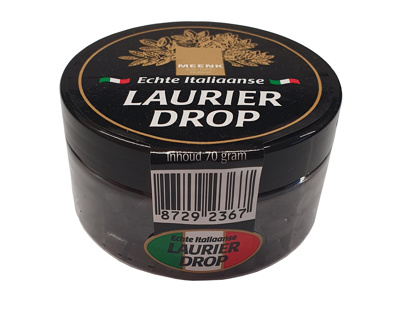 Meenk - Echte Itliaanse Laurierdrop 70 Gram
