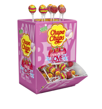 Chupa Chups - Strawberry Love 12 Gram 150 Stuks