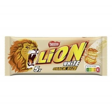 Lion – Snackgröße Weiß 5er-Packung 5 x 30 Gramm