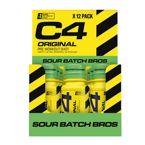 C4 - Energy Shot Sour Batch Bros 60ml 12 Stuks
