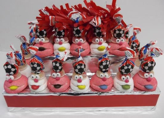 Snoeptraktatie - Voetbaltaart 30 Stuks