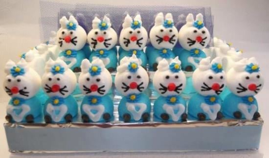 Snoeptraktatie - Kitty Cat Blauw 30 Stuks