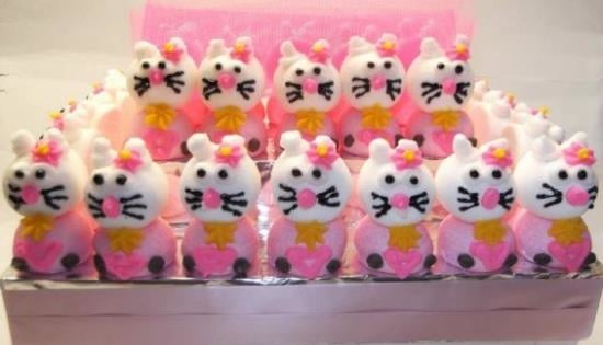 Snoeptraktatie - Roze Kitty 30 Stuks