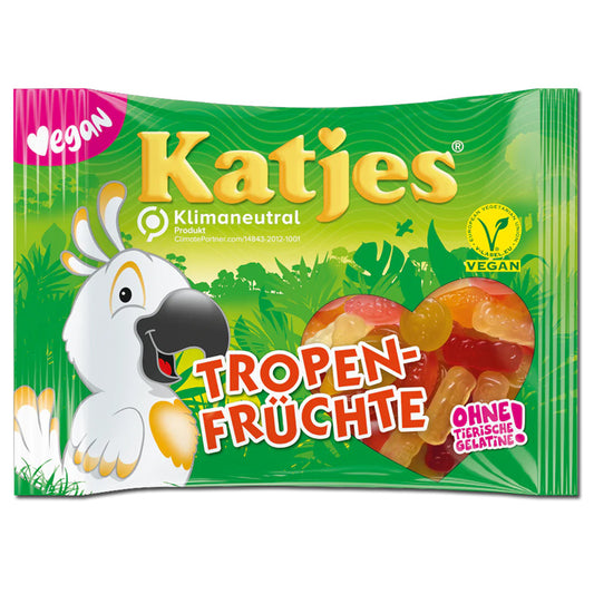 Katjes - Fruchtgummi Tropenfrüchte 175 Gram
