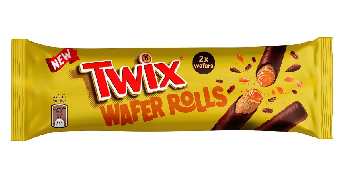 Twix - Wafer Rolls 22,5 Gram