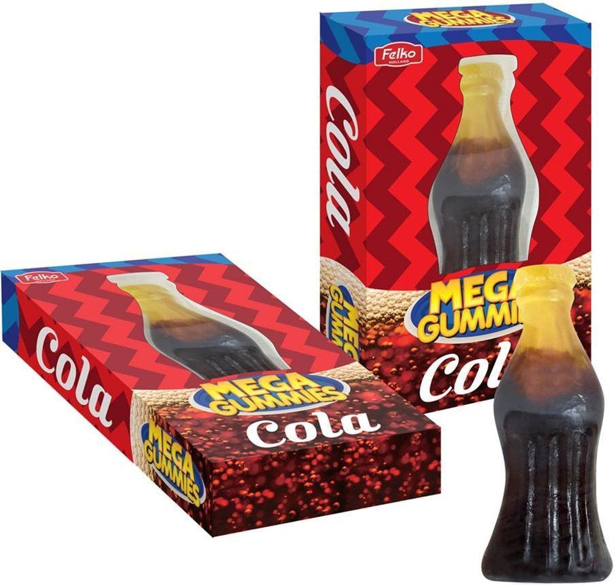 Mega Gummies - Colaflasche 600 Gramm