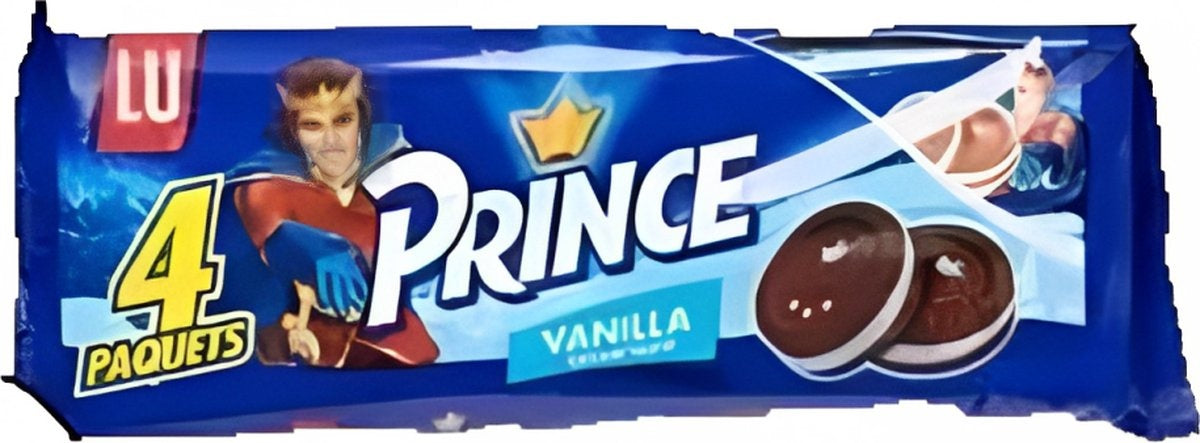 LU - Prince Fourre Vanilla 4 x 60 Gram
