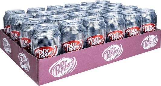 Dr Pepper - Zero 330ml 24 Blikjes