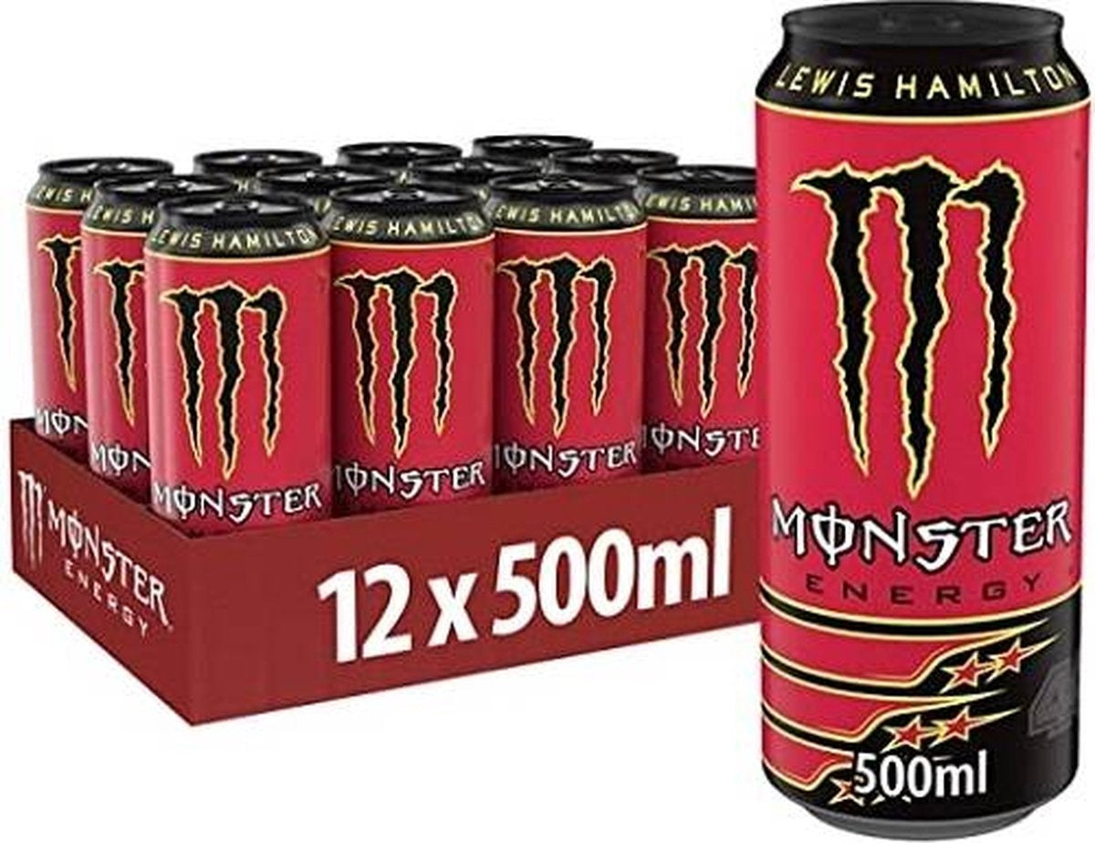 Monster - LH44 Lewis Hamilton 500ml 12 Blikjes